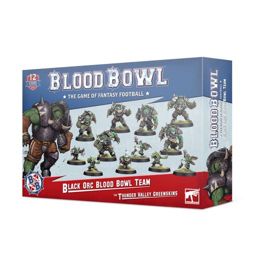 BLOOD BOWL: BLACK ORC TEAM - Los Thunder Valley Greenskins
