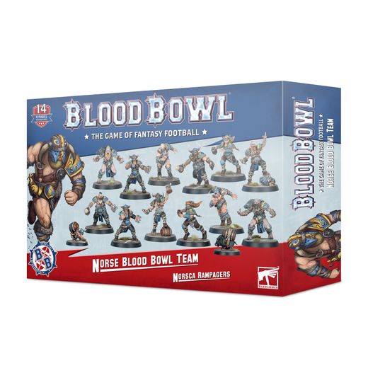 BLOOD BOWL: NORSE TEAM -  Norsca Rampagers