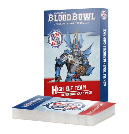 HIGH ELF TEAM REFERENCE CARDS
