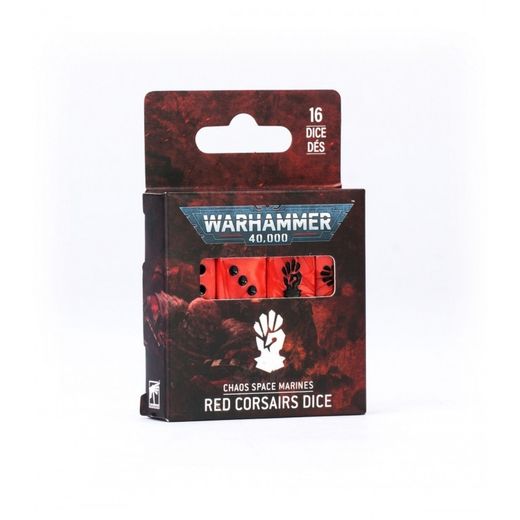 CHAOS SPACE MARINES: RED CORSAIRS DICE