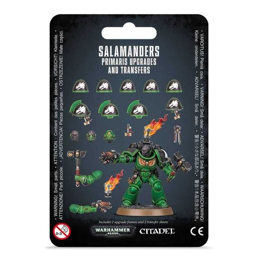 SALAMANDERS: MEJORAS Y CALCOMANÍAS